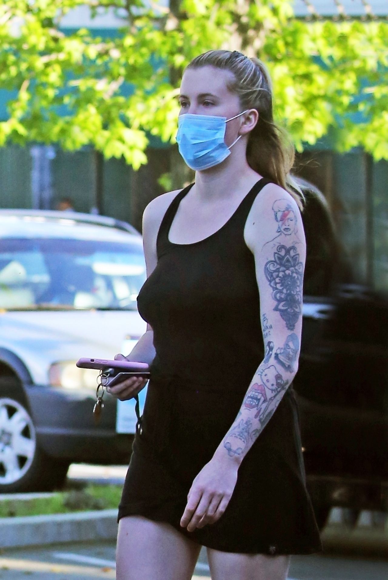 Ireland Baldwin - Out in Los Angeles 04/14/2020 • CelebMafia