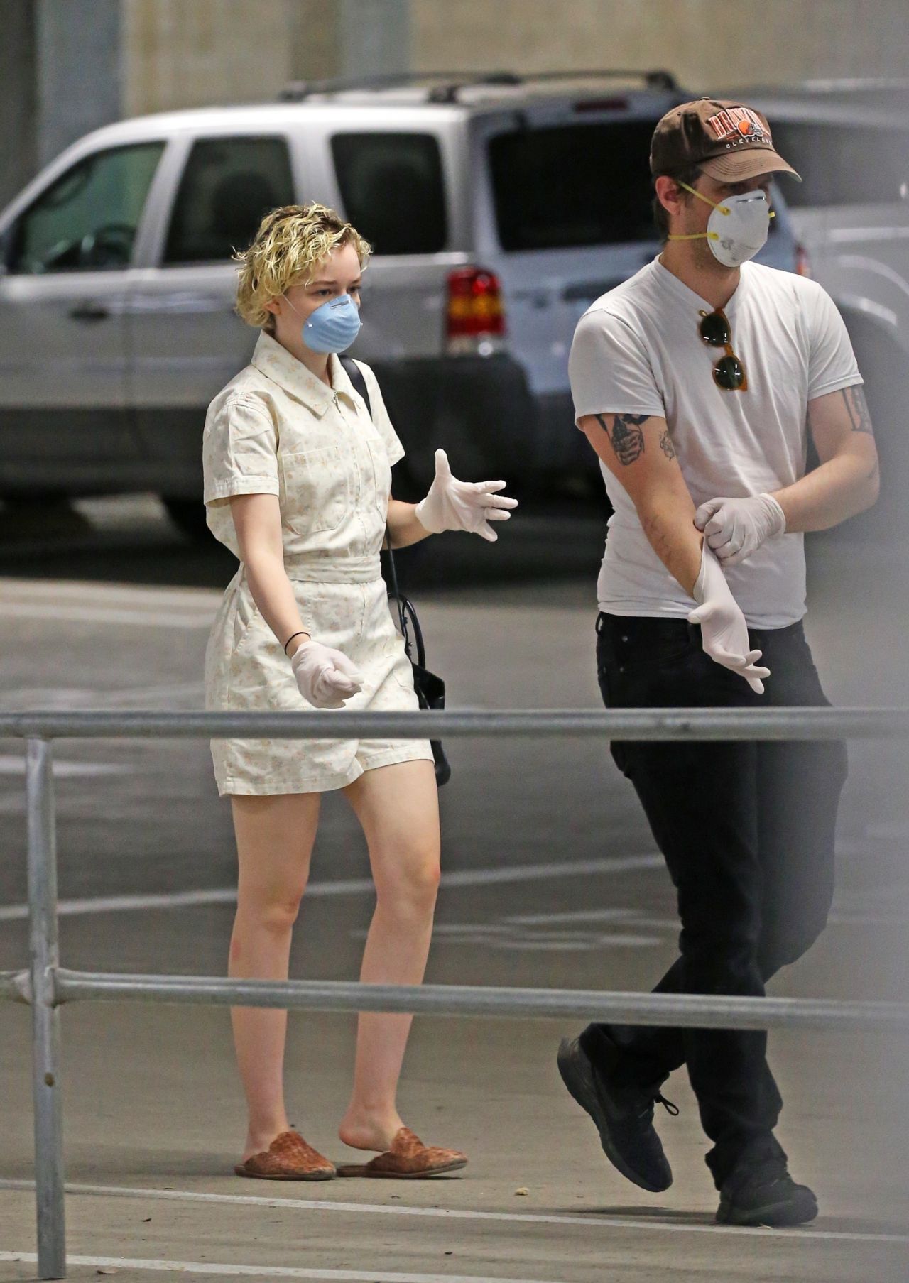 Julia Garner and Mark Foster - Whole Foods in LA 04/23/2020 • CelebMafia