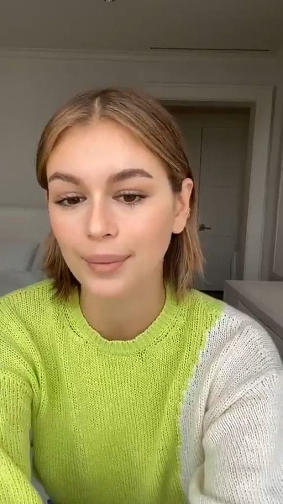 Kaia Gerber - Live Stream 04/12/2020 • CelebMafia