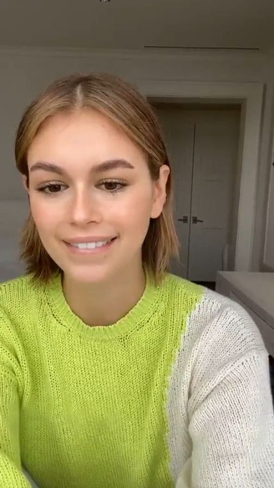 Kaia Gerber - Live Stream 04/12/2020 • CelebMafia