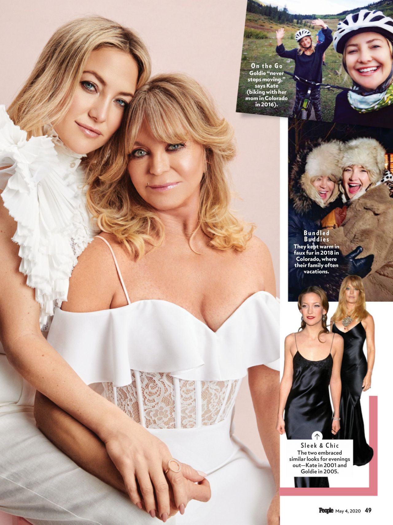 Kate Hudson And Goldie Hawn People Magazine S 30th Anniversary “most Beautiful” Issue More