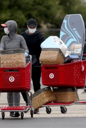 Katy Perry and Orlando Bloom - Shop For Supplies at Target in LA 04/18/2020