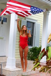 Kelly Bensimon in a Swimsuit - Spends Easter in West Palm Beach 04/12/2020