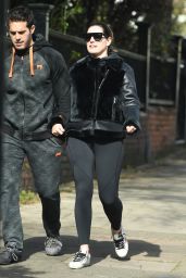 Kelly Brook in Tights - Out in London 03/31/2020
