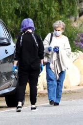 Kelly Osbourne and Sharon Osbourne - Out in Malibu 03/31/2020