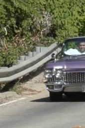 Kendall Jenner in Her Cadillac 04/02/2020