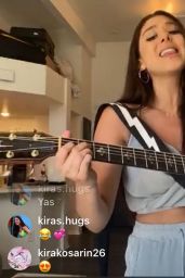 Kira Kosarin - Live Stream 04/27/2020