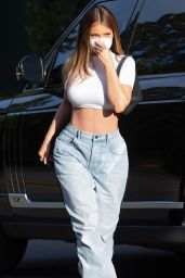 Kylie Jenner Street Style - Beverly Hills 04/24/2020
