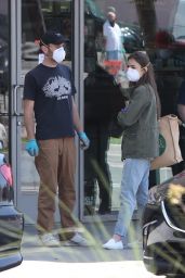 Lily Collins - Grocery Shopping in LA 04/03/2020