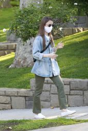 Lily Collins - Out in Beverly Hills 04/17/2020