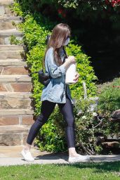 Lily Collins - Out in LA 04/15/2020