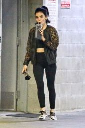 Lucy Hale - Exits a Private Training Session in LA 04/10/2020