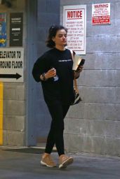 Lucy Hale Gym Ready Style 04/01/2020