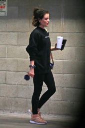 Lucy Hale Gym Ready Style 04/01/2020