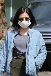 Lucy Hale Street Style - Los Angeles 04/13/2020
