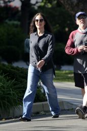 Madeleine Stowe and Her Husband Brian Benben - Out in LA 04/03/2020