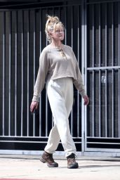 Melanie Griffith in Casual Outfit - Los Angeles 03/29/2020