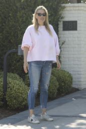 Molly Sims - Outside Her Home in LA 04/18/2020