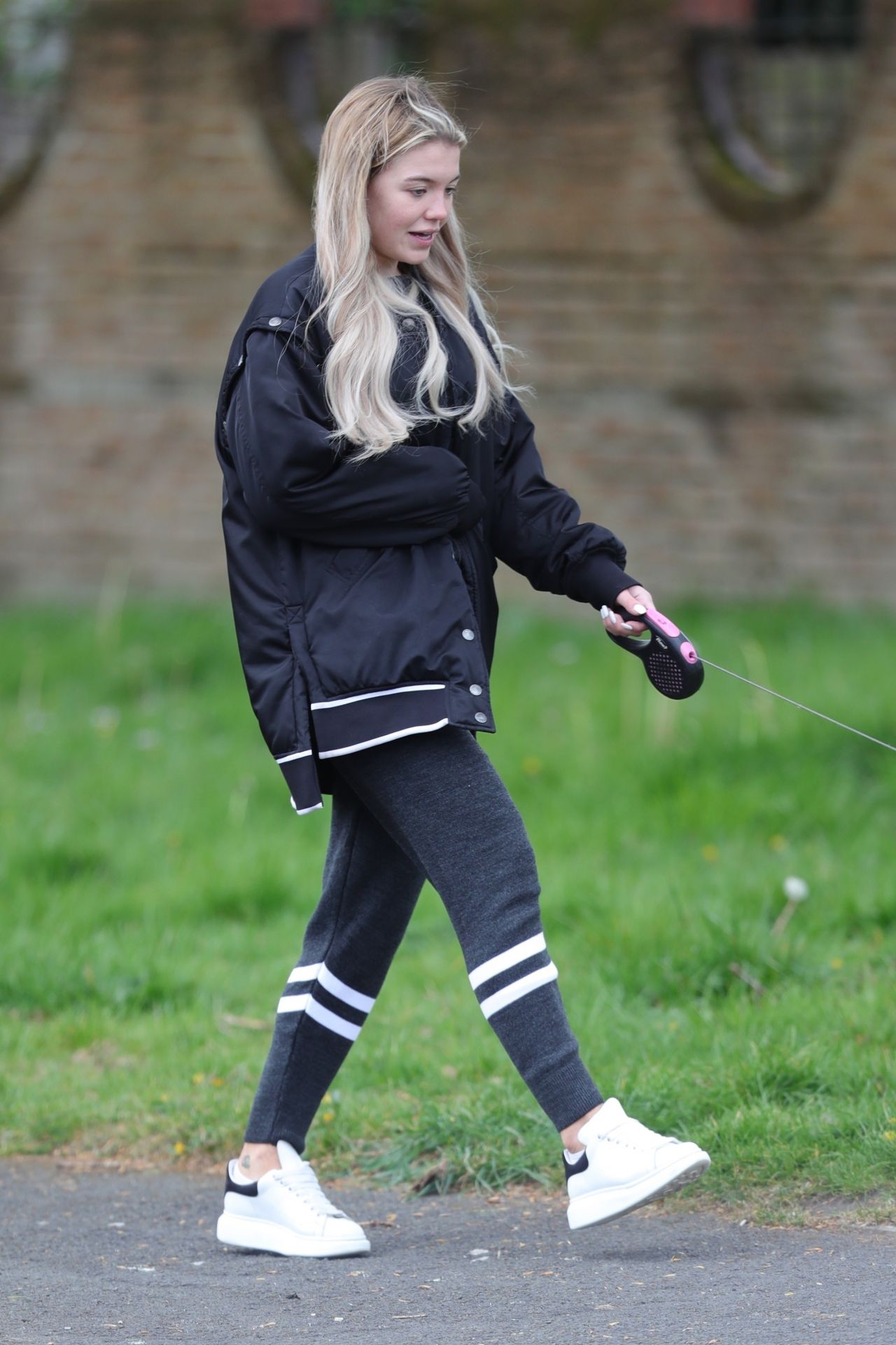 Molly Smith - Walks Her Dog in Manchester 04/18/2020 • CelebMafia