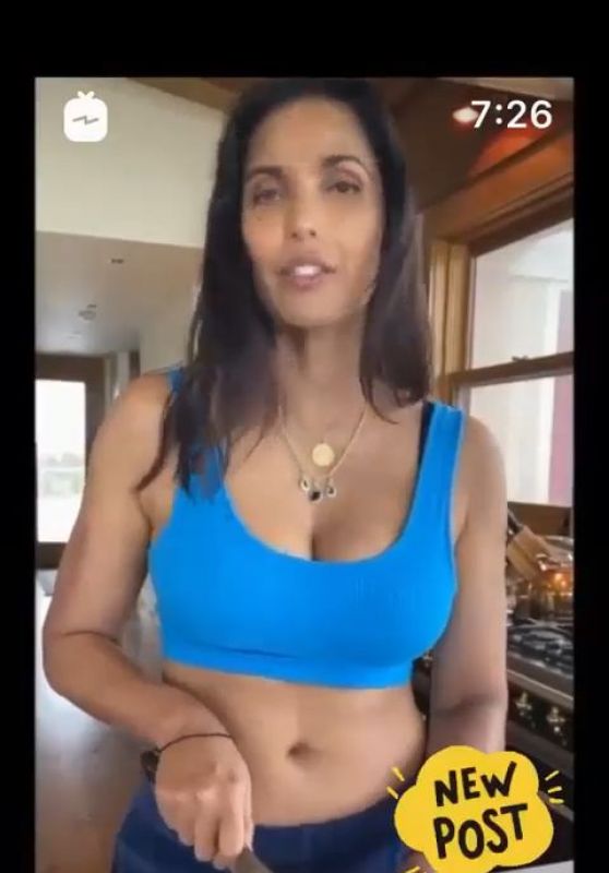 Padma Lakshmi Cooking 04/13/2020