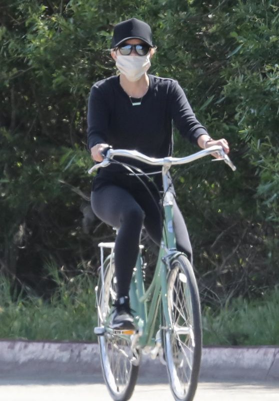 Reese Witherspoon - Bike Ride in Malibu 04/19/2020