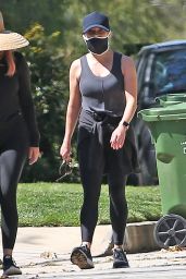Reese Witherspoon - Jogging in Los Angeles 04/21/2020