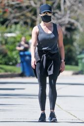 Reese Witherspoon - Jogging in Los Angeles 04/21/2020