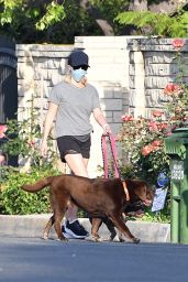 Reese Witherspoon - Takes Her Dogs For a Walk in Brentwood 04/27/2020