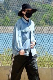 Rooney Mara - Goes For a Walk 04/23/2020