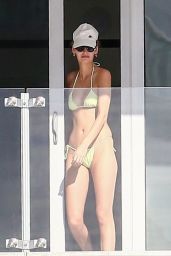 Roosmarijn de Kok in a Bikini - Sunbathing Off Her Balcony in Miami 04/20/2020