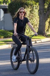 Rosie Huntington-Whiteley - Bike Ride in Beverly Hills 04/22/2020