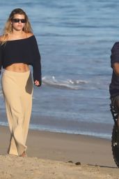 Sofia Richie and Scott Disick - Beach in Malibu 04/25/2020
