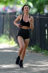 Alexandra Cane in Workout Outfit - Jogging in London 05/25/2020