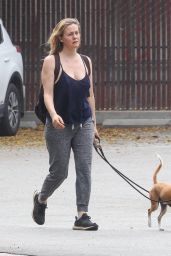 Alicia Silverstone - Walking Her Dogs in Hollywood 04/29/2020