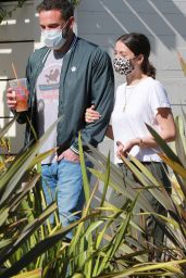 Ana De Armas and Ben Affleck - Out in Venice 05/14/2020