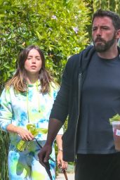 Ana De Armas and Ben Affleck - Taking Their Dogs for a Stroll in Venice 05/27/2020