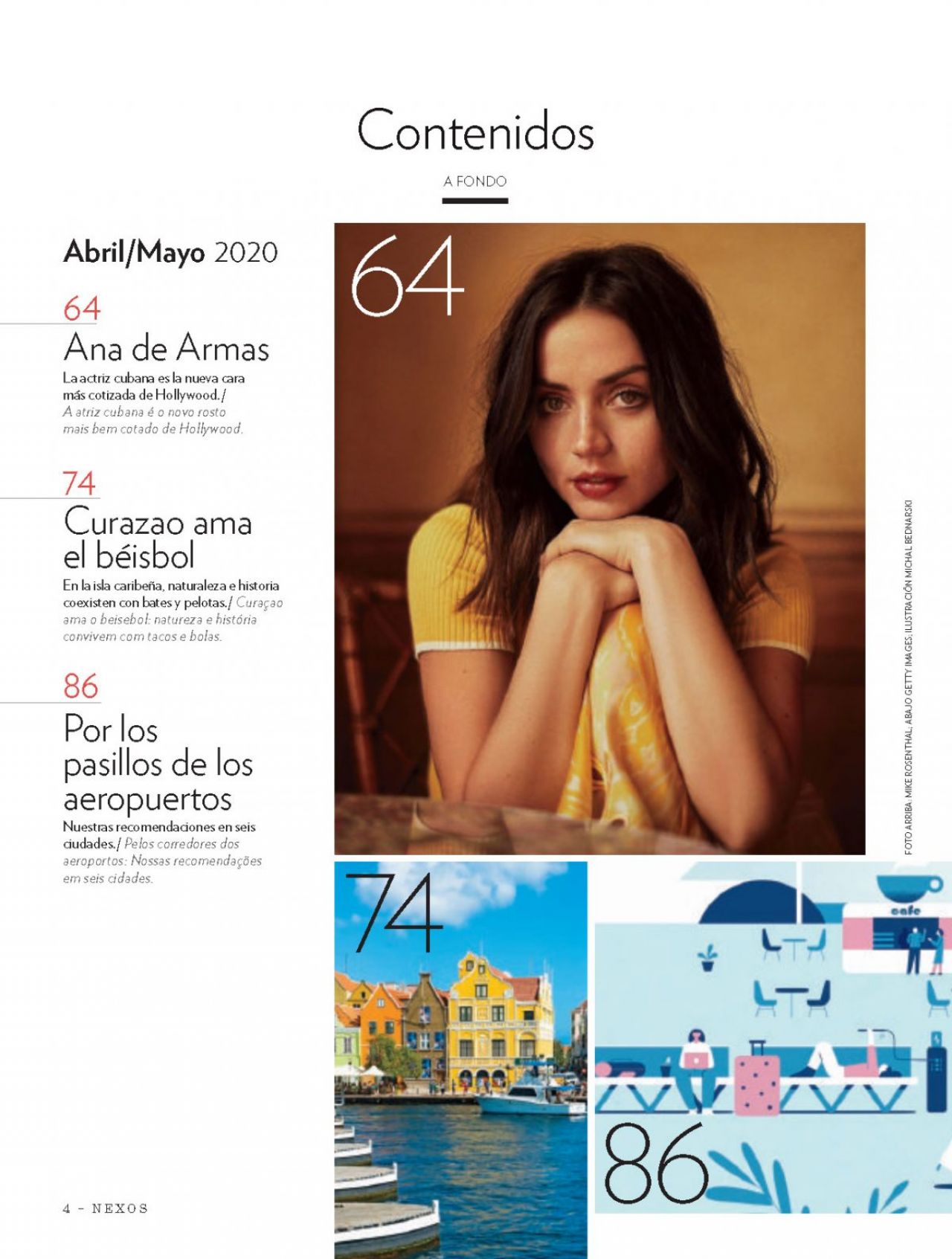 Ana de Armas - Nexos Magazine April/May 2020 Issue • CelebMafia