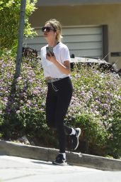 Ashley Benson in Leggings - Hike in Los Angeles 05/28/2020