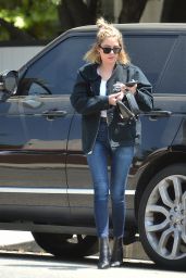 Ashley Benson in Skinny Jeans and Ankle Boots - Los Angeles 05/09/2020 ...