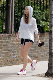 Caprice Bourret in a Crop Top and Tiny Shorts 05/20/2020
