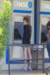 Cara Delevingne Looks Sombre in An All-Black Ensemble at an ATM in LA 05/17/2020