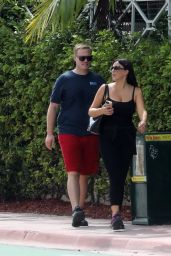 Claudia Romani and Chris Johns - Out in Miami Beach 05/23/2020