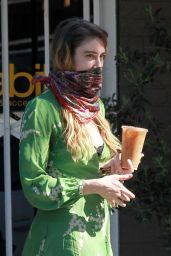Emma Fuhrmann in Street Outfit - Getting coffee in Beverly Hills 05/08/2020