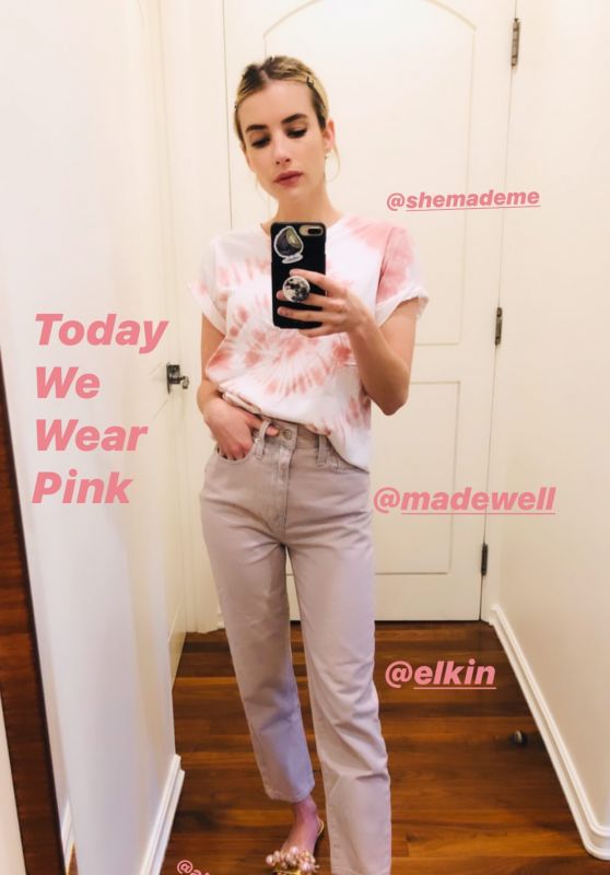 Emma Roberts Outfit 05/04/2020