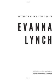 Evanna Lynch - Bright Magazine May 2020