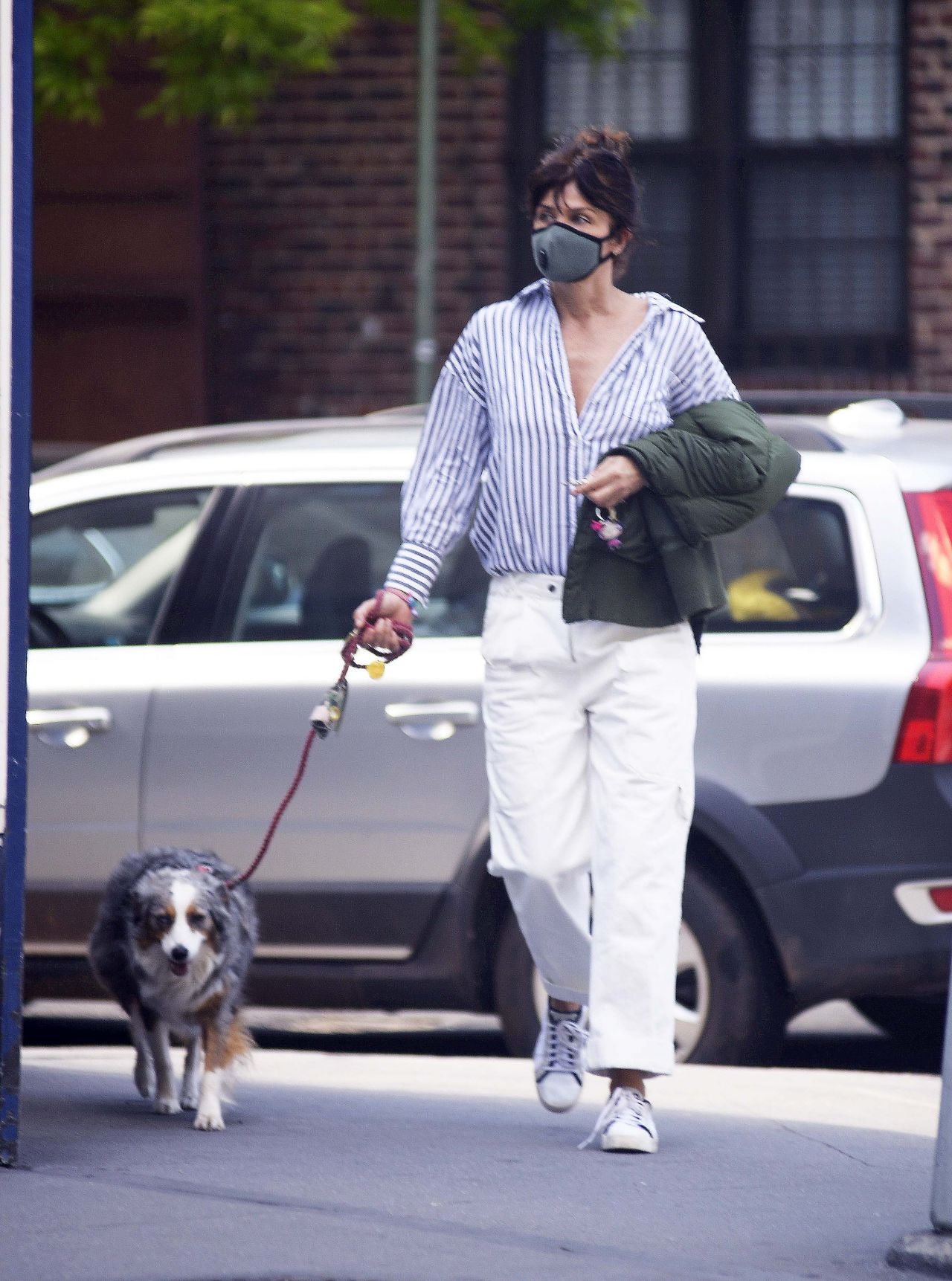 Helena Christensen in a Park in NY 05/13/2020 • CelebMafia