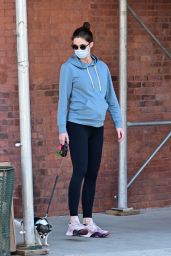 Hilary Rhoda - Walking Her Dogs in NY 05/21/2020