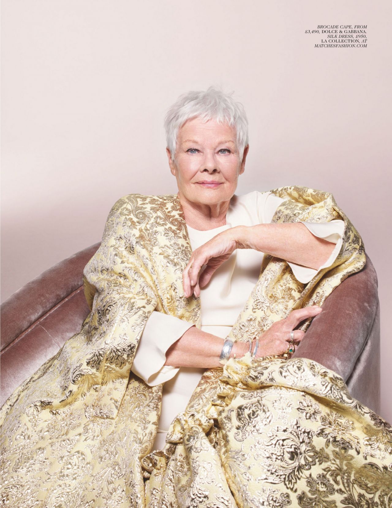 Judi Dench – Vogue UK June 2020 Issue • CelebMafia