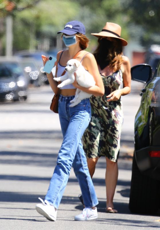 Kaia Gerber and Cindy Crawford - Out in Santa Monica 05/03/2020