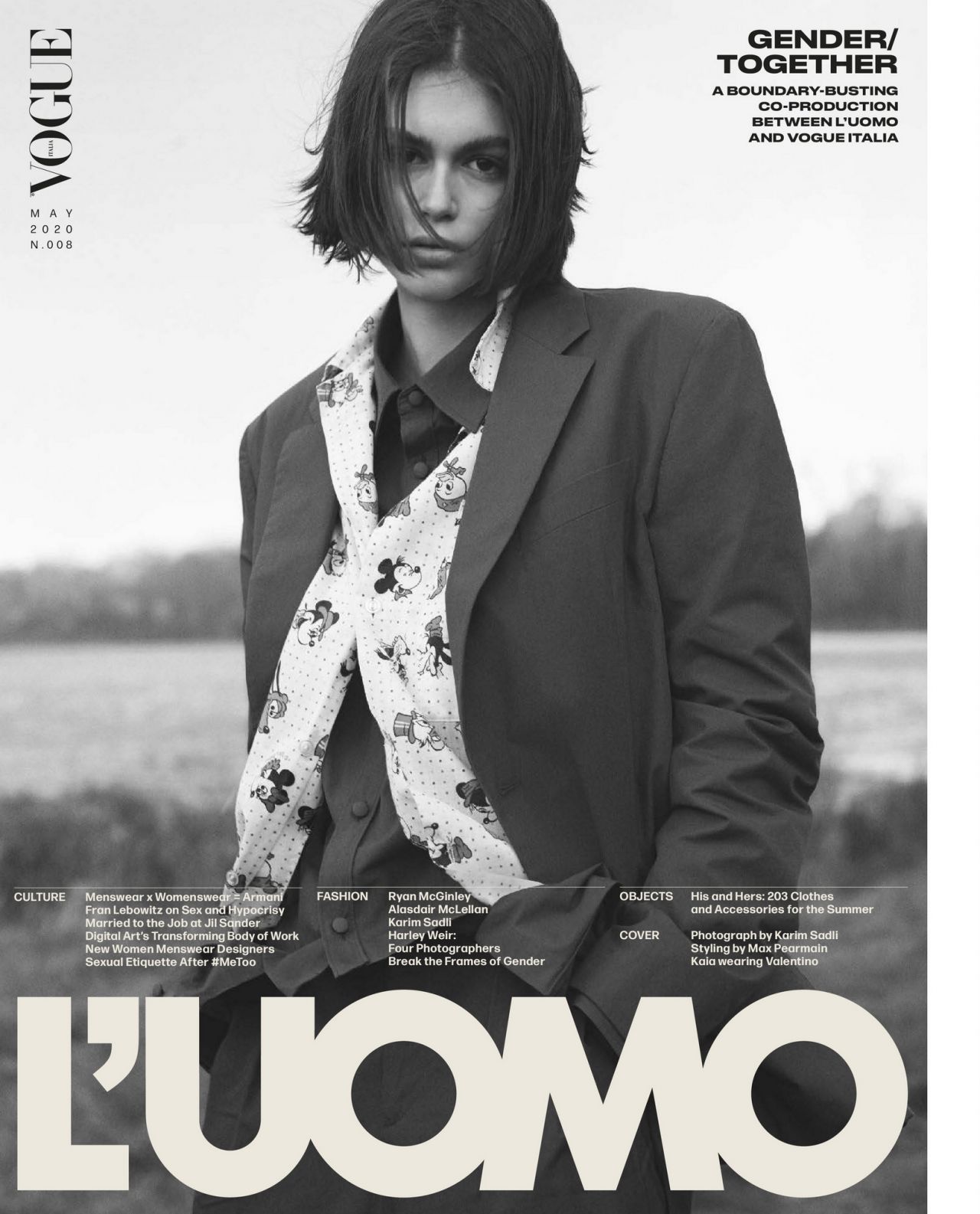 Kaia Gerber - Vogue Italy May 2020 Issue • CelebMafia